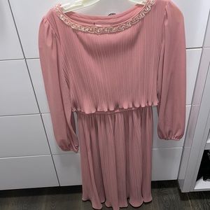 Vintage dress with beading detail.